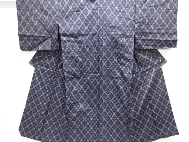 JAPANESE KIMONO / ANTIQUE RYUSO / SILK / RYUKYU KASURI